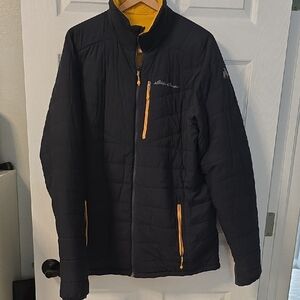 Eddie Bauer Men's Navy Puffer Jacket